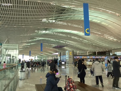 仁川第二ターミナルの風景